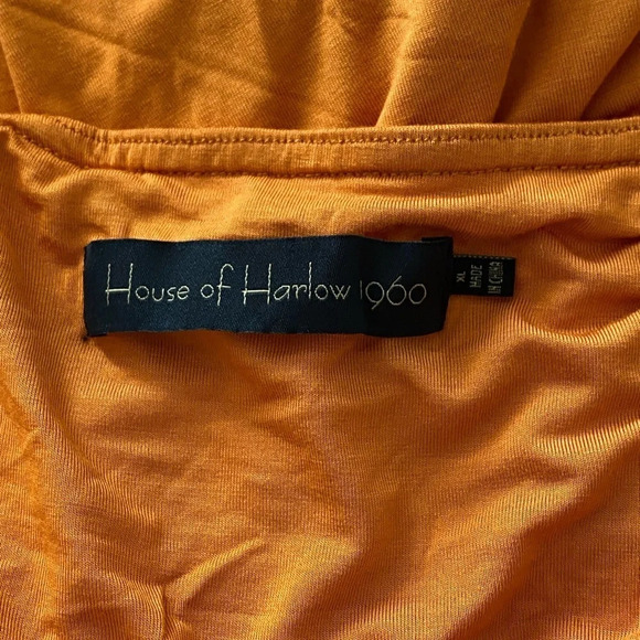 NWOT House of Harlow 1960 x Revolve Sosa Jumpsuit Orange XL - Picture 5 of 6